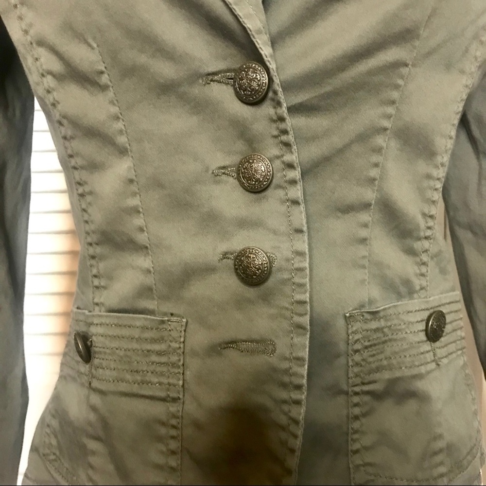 Vintage Olive Green jacket Forever 21 - Picture 2 of 5